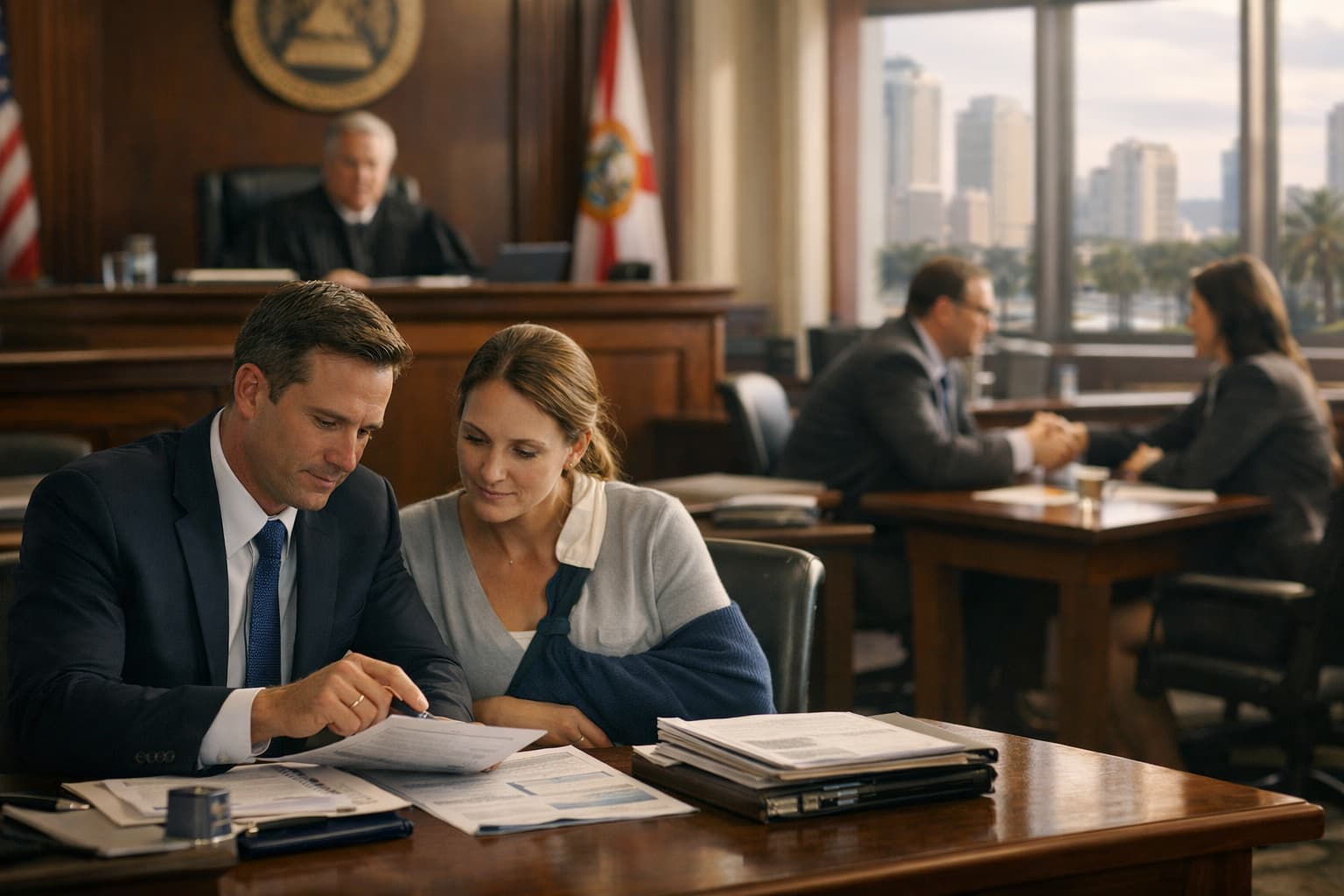 Do Personal Injury Cases Go to Court in Florida?
