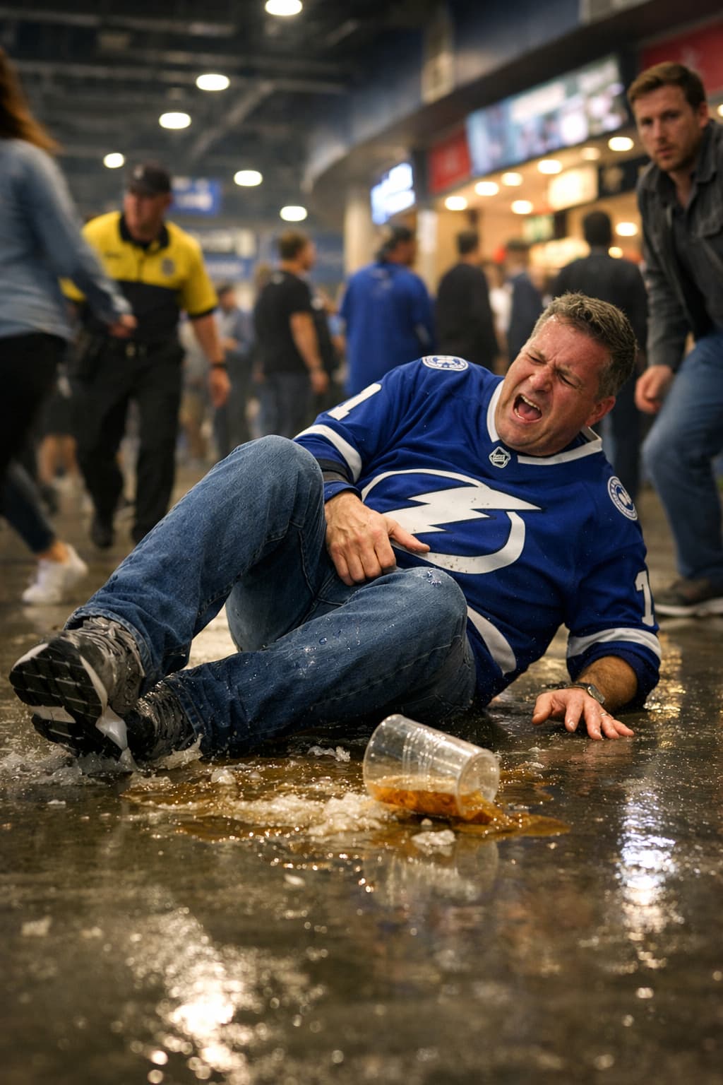 Slip and Fall Injuries at Amalie Arena and Tampa's Biggest Sporting Venues