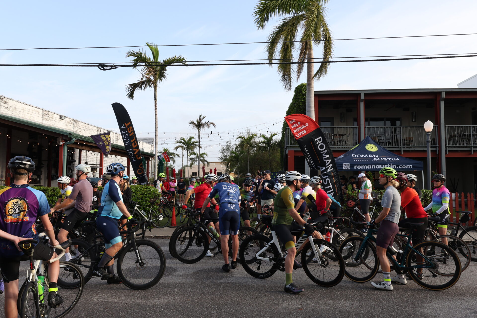 Cycling Safety Event by Roman Austin Car Accident Lawyers in St Petersburg