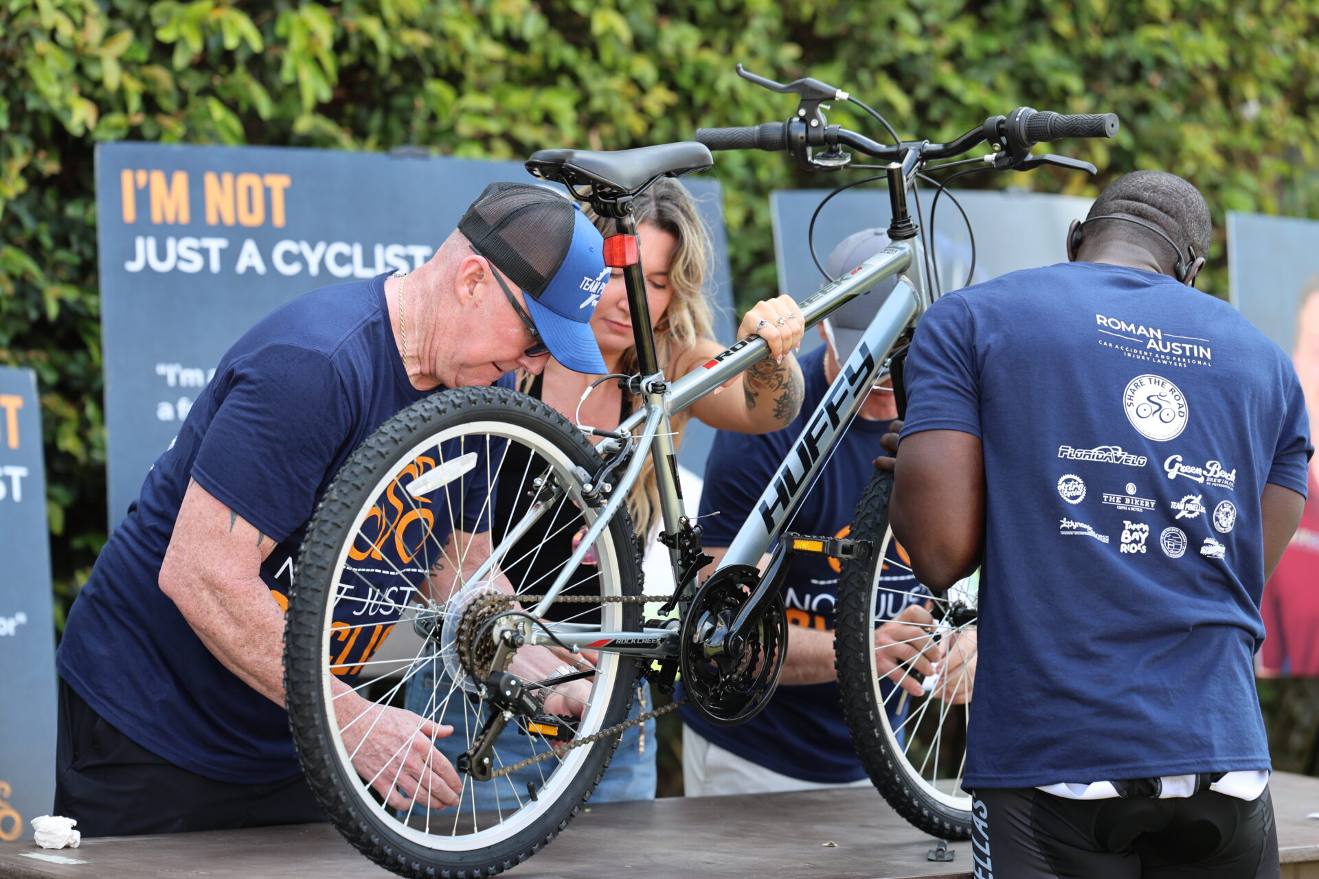 Not Just a Cyclist Event by Roman Austin Car Accident Lawyers