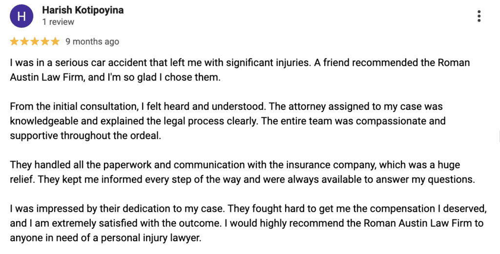 St. Petersburg Bus Accident Lawyer Review